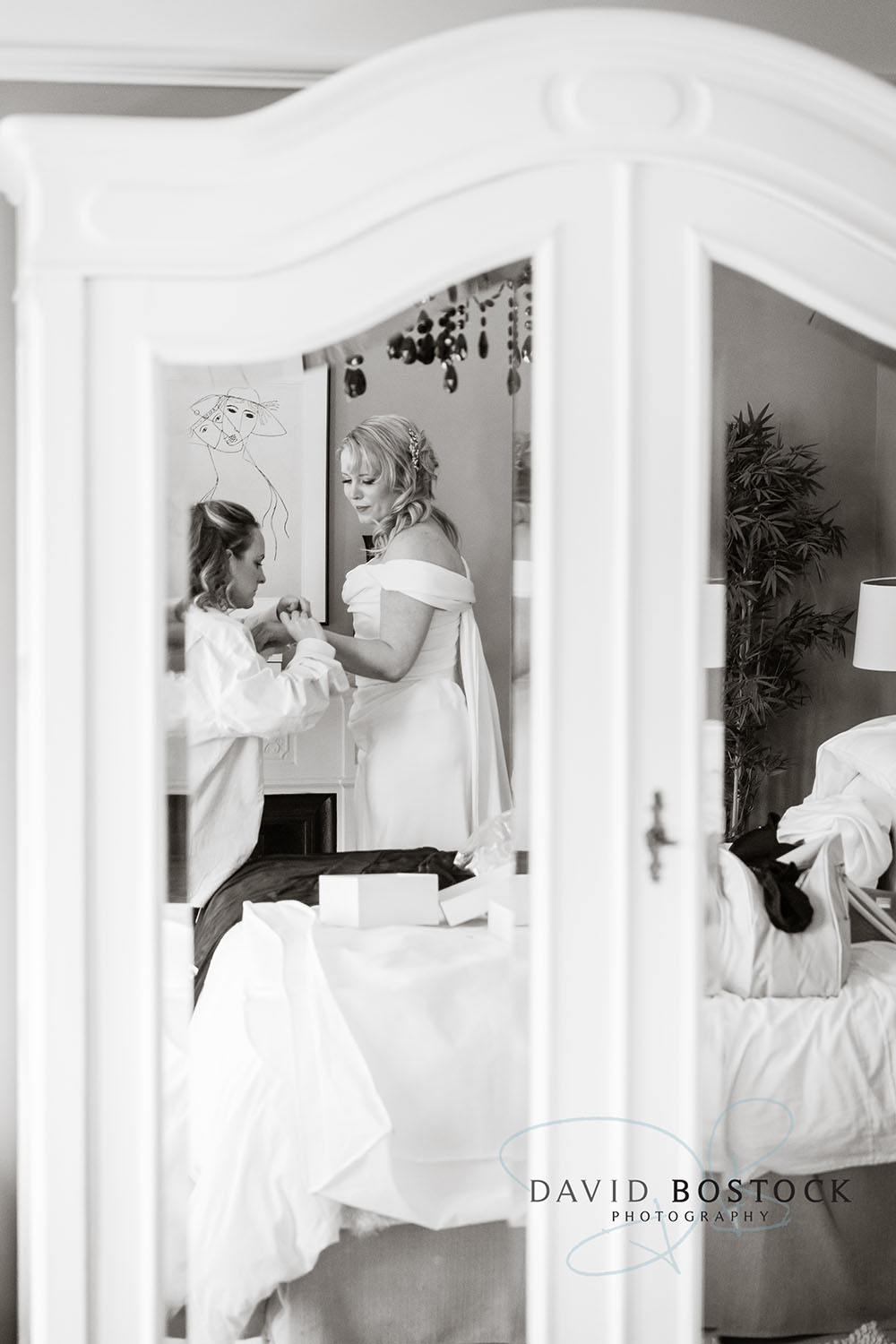 bride getting ready